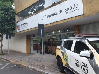 Sete pessoas so presas em operao que apura desvio de verbas do Fundo Municipal de Sade, em Umuarama