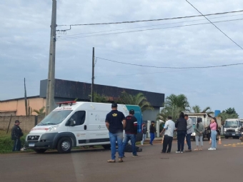 Acidente na Avenida das Indstrias deixa motociclista idoso em estado grave em Campina da Lagoa