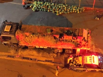 Mega apreenso de Maconha pela PRF, 16 toneladas da droga foi apreendida em caminho de melancias