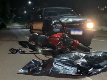 Motociclista de 27 anos morre em batida com caminhonete no Centro de Cascavel