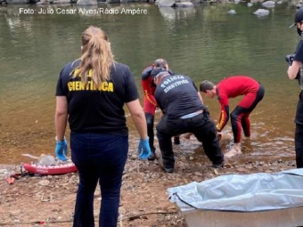 No Sudoeste Jovem de 22 anos morreu tambm afogado no Rio Capanema, em Pinhal de So Bento