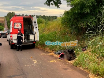Rodado de carreta se solta e mata motociclista na região de Goioerê