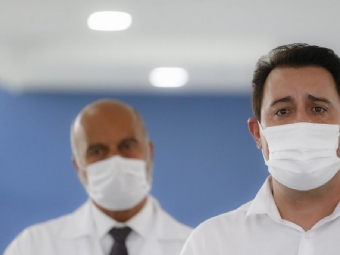 Governo do PR abre mais 50 leitos de UTI, e Ratinho crtica irresponsveis na pandemia