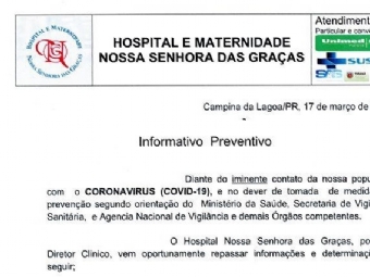 Hospital Nossa Senhora das Graas de Campina da Lagoa