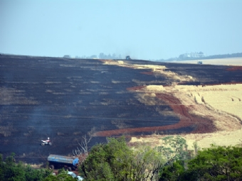 Em Mambor Incndio atinge cerca de 30 alqueires na regio da comunidade do Canjarana