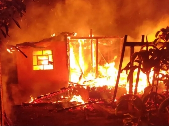 Homem  encontrado morto em casa incendiada, em Alto Piquiri