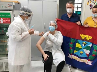 Janipolis  a primeira cidade da regio a iniciar vacinao contra a Covid-19