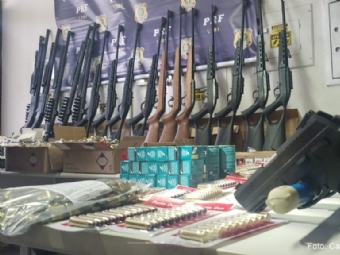 PRF faz na Grande BH a maior apreenso de armas e munio em Minas Gerais
