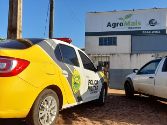 Polcia civil realiza operao na investigao para recuperao de carga de agrotxicos furtada em Campina da Lagoa