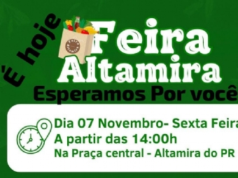 Feira de Altamira  hoje!