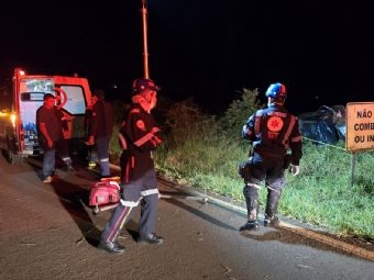 Capotamento deixa dois mortos na Rodovia Vassilio Boiko, em Roncador
