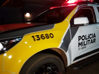Ladro tenta assaltar fazenda, leva carreiro de ces e  encontrado em cima de rvore pela PM