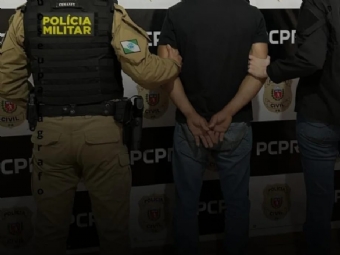 Polcia Civil e Polcia Militar cumpre mandado de priso por violncia domstica em Campina da Lagoa