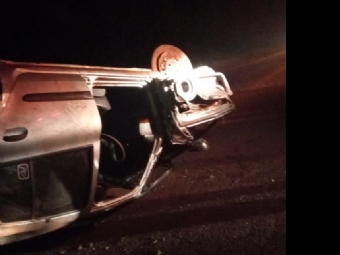 Jovem fica gravemente ferido em acidente na PR-239, entre Campina da Lagoa e Nova Cantu