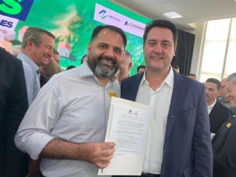 Campina da Lagoa firma convnio para construo de 20 novas moradias pelo Programa Casa Fcil