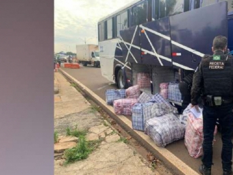 Mercadorias ilegais avaliadas em R$ 384 mil so apreendidas na BR-277 no Oeste do Paran