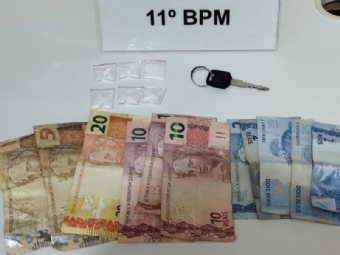 Pol�cia Militar prende homem por tr�fico de drogas e adultera��o de motocicleta em Campina da Lagoa