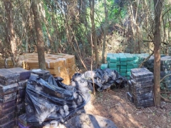 PF apreende mais de 5 toneladas de maconha em Santa Helena