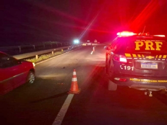 Idoso morre atropelado na BR-369 em Jataizinho; motorista foge sem prestar socorro
