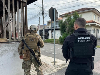 PCPR deflagra operao com 82 mandados contra organizao criminosa responsvel por trfico de drogas e armas