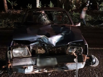 Motociclista morre em acidente na rodovia PR-317, em Engenheiro Beltro