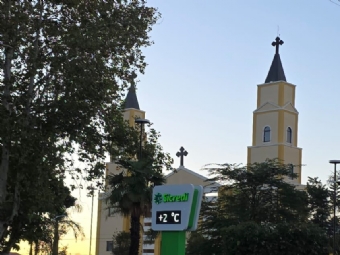 O frio chegou com for�a em Campina da Lagoa!