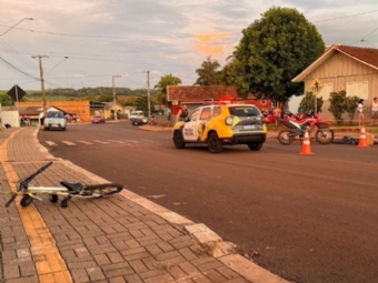 Trag�dia em Missal: menino de 5 anos morre ap�s ser atropelado enquanto andava de bicicleta
