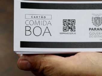 Carto do Auxilio emergencial do Programa Carto Comida Boa do Estado do Paran ser entregue hoje em Campina da Lagoa