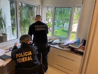 Operao da PF mira esquema de lavagem de dinheiro do trfico internacional de drogas