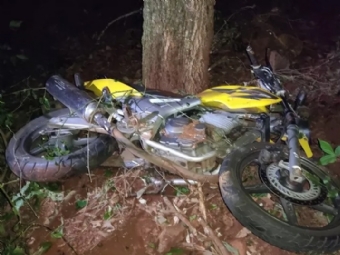 Corpo de Jovem de 24 anos  encontrado aps acidente na BR 163 na divisa dos municpios de Lindoeste e Santa Licia