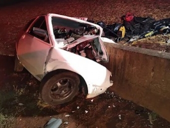 Jovem de Nova Cantu morre em grave acidente na rodovia entre Roncador e Iretama